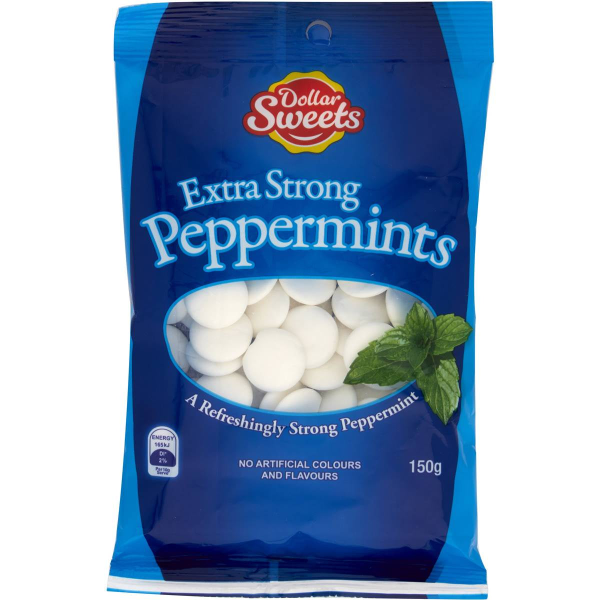 Dollar Sweets Extra Strong Peppermint 150g
