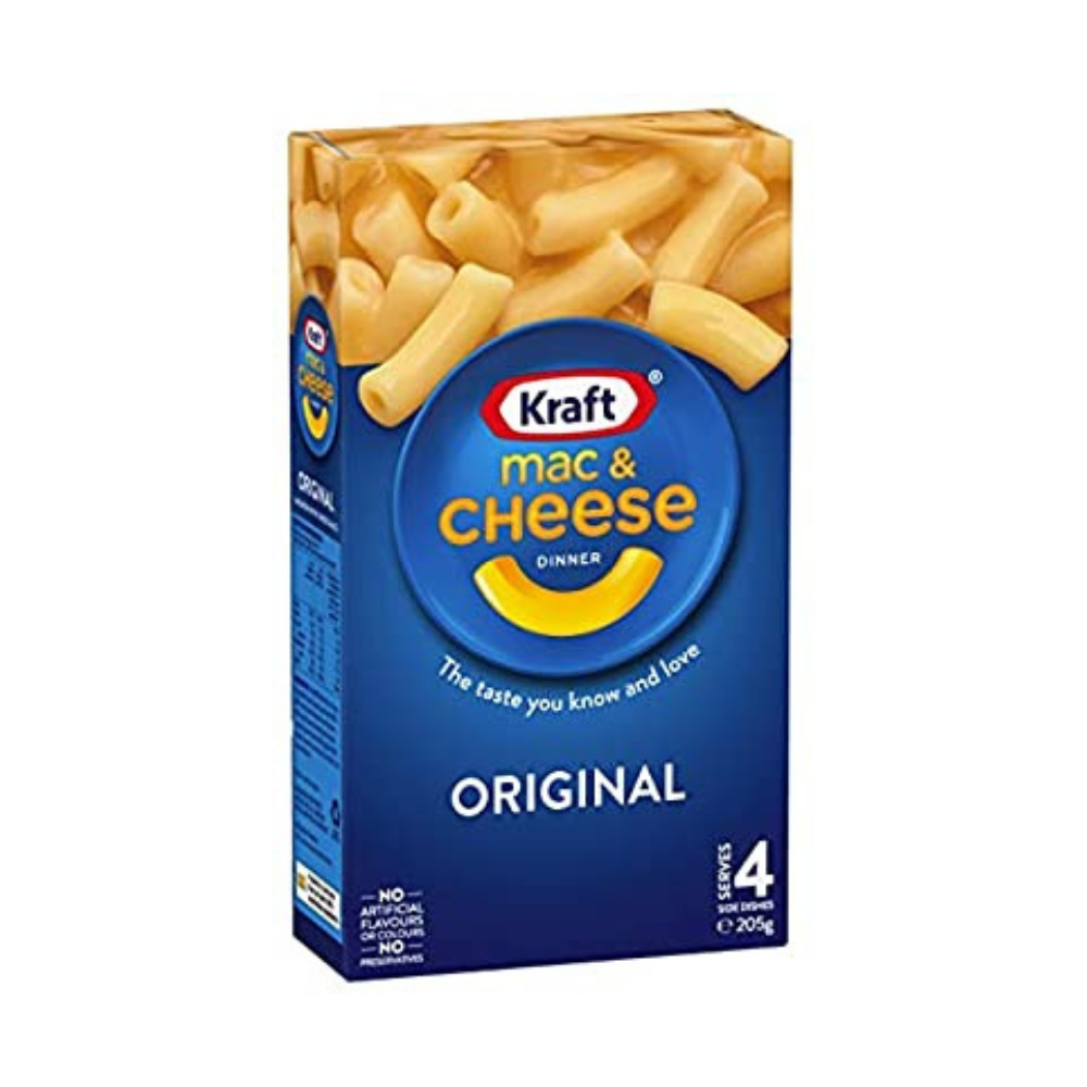 Kraft Mac & Cheese Original 4 Serves 205g