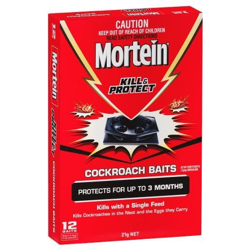 Mortein Kill & Protect Cockroach Baits 12pk
