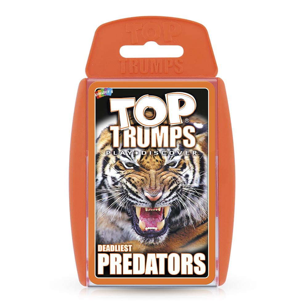 Top Trumps Card Game Dangerous Predators