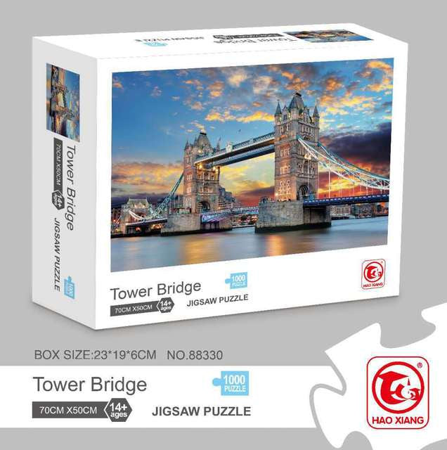 Tower Bridge Jigsaw Puzzle 1000 piece 70X50cm