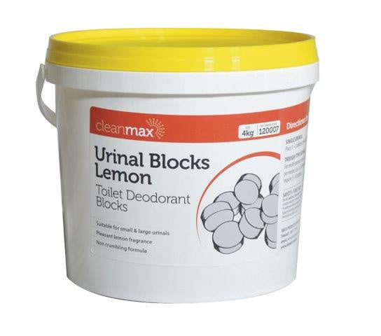 Cleanmax Urinal Blocks Lemon 4kg