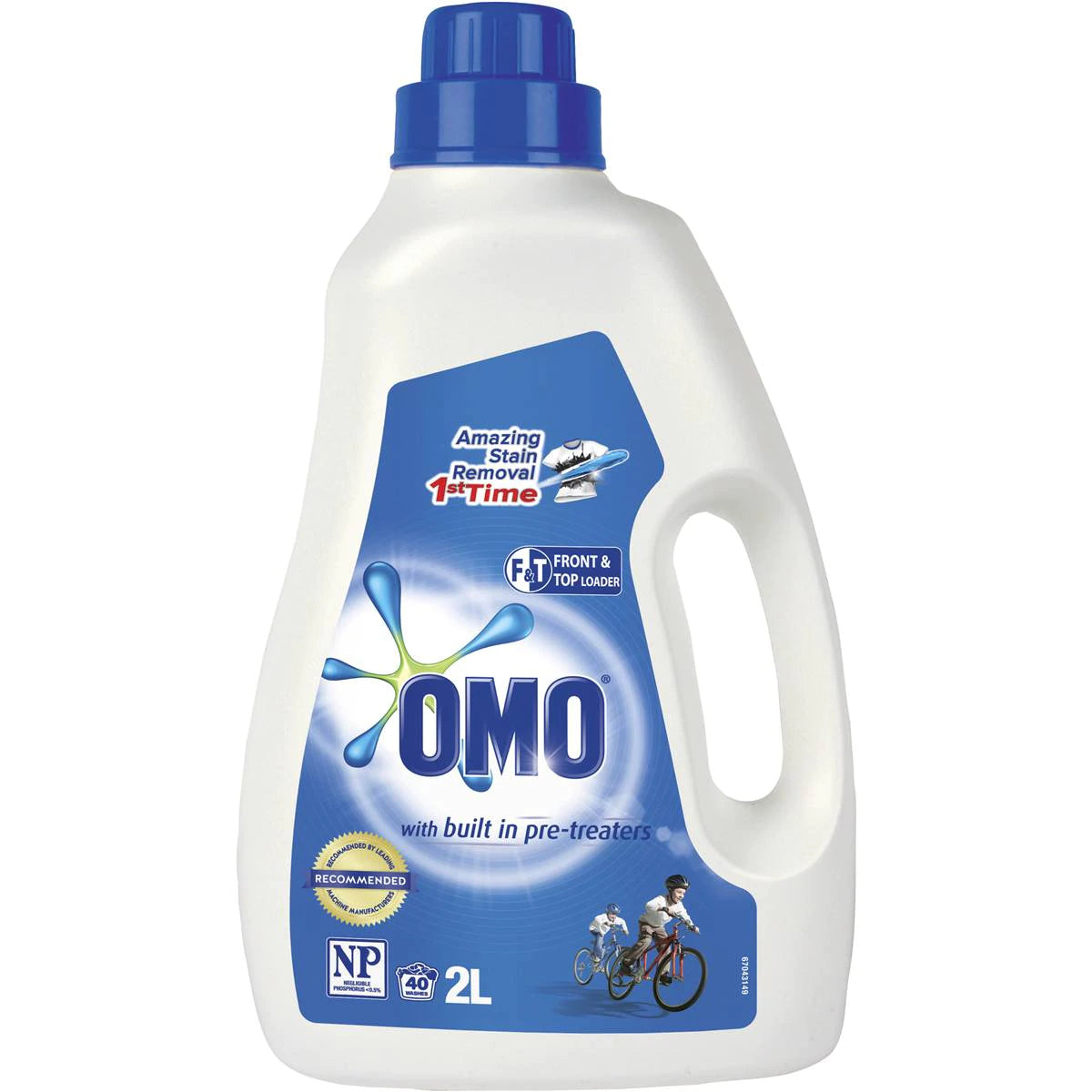 OMO Laundry Liquid Active Clean 2L