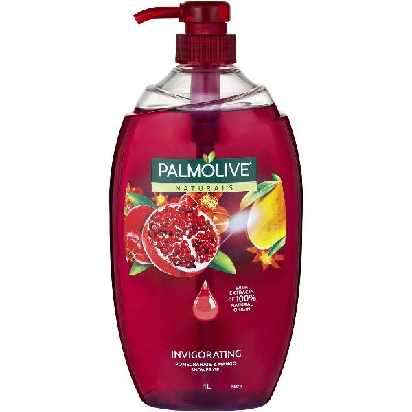 Palmolive Naturals Shower Gel Invigorating Pomegranate & Mango 1L