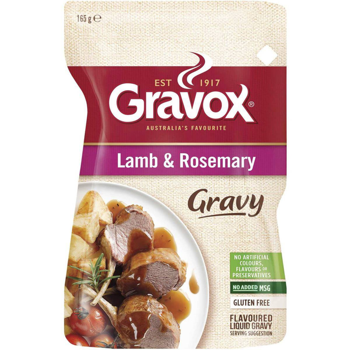 Gravox Lamb and Rosemary Liquid Gravy 165g