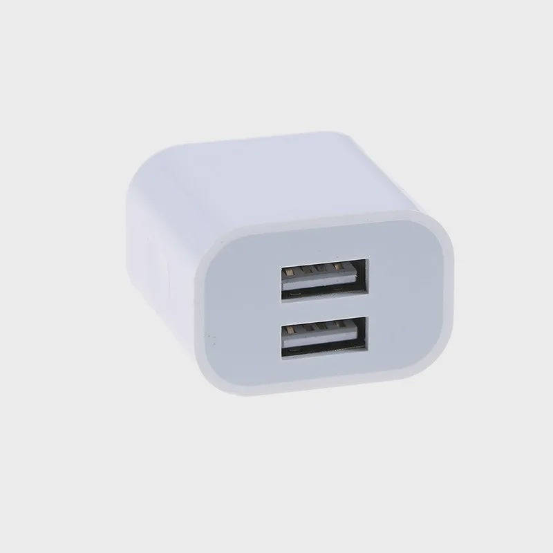 USB Charger 2 Port 240V Plug