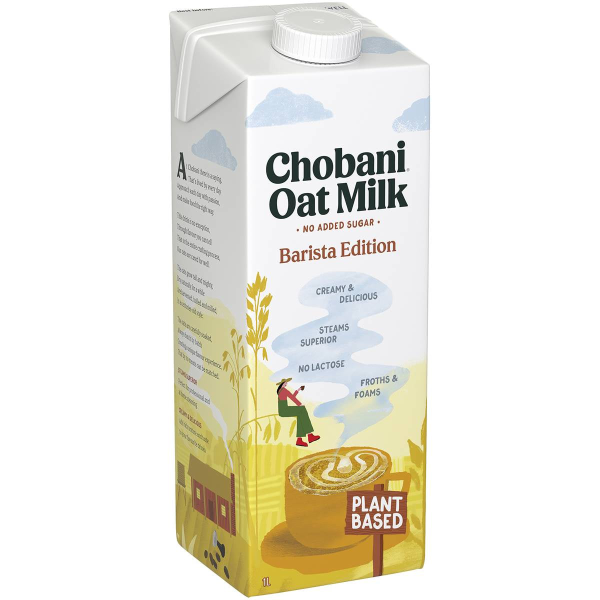 Chobani Barista Oat Milk 1L