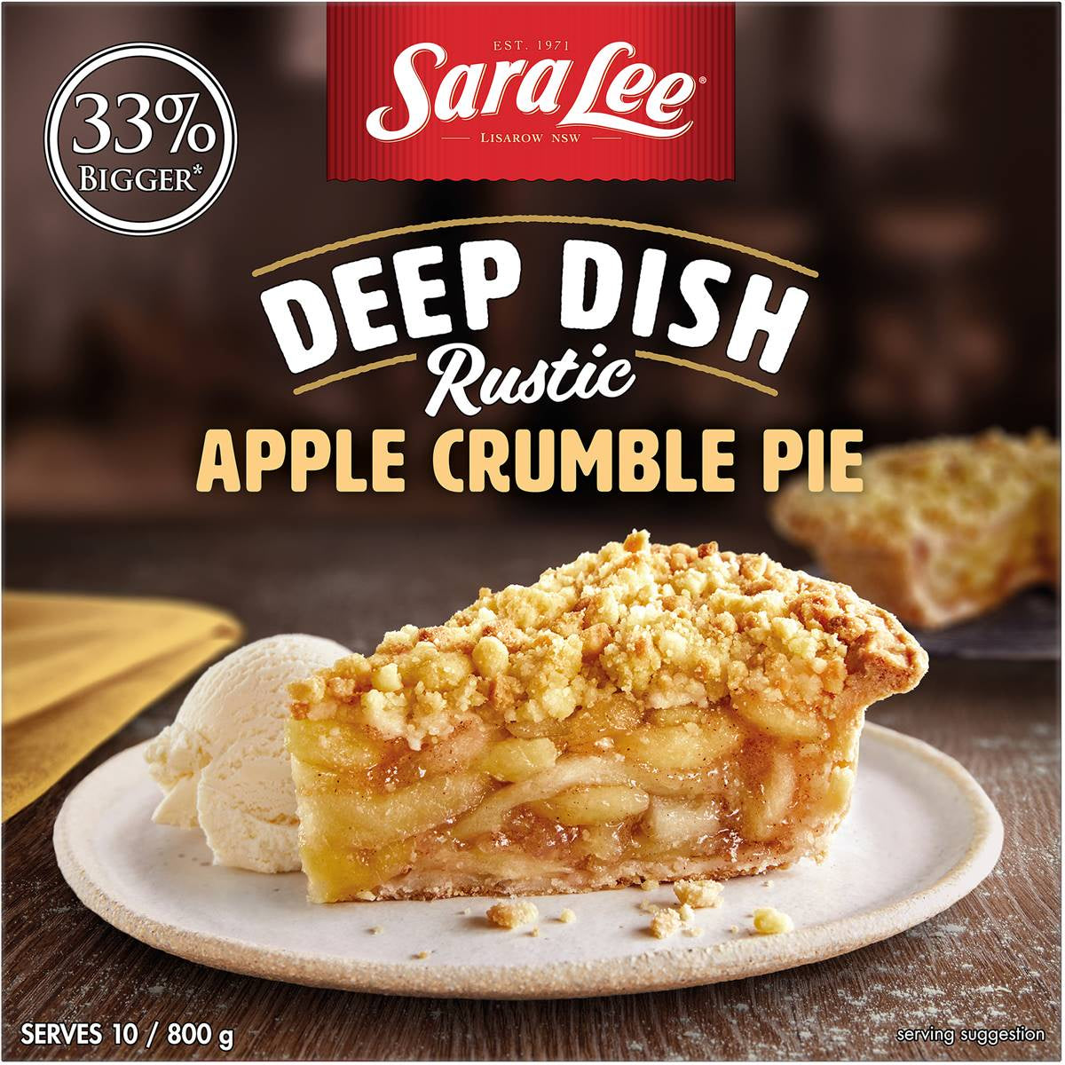 Sara Lee Deep Dish Apple Crumble 800g