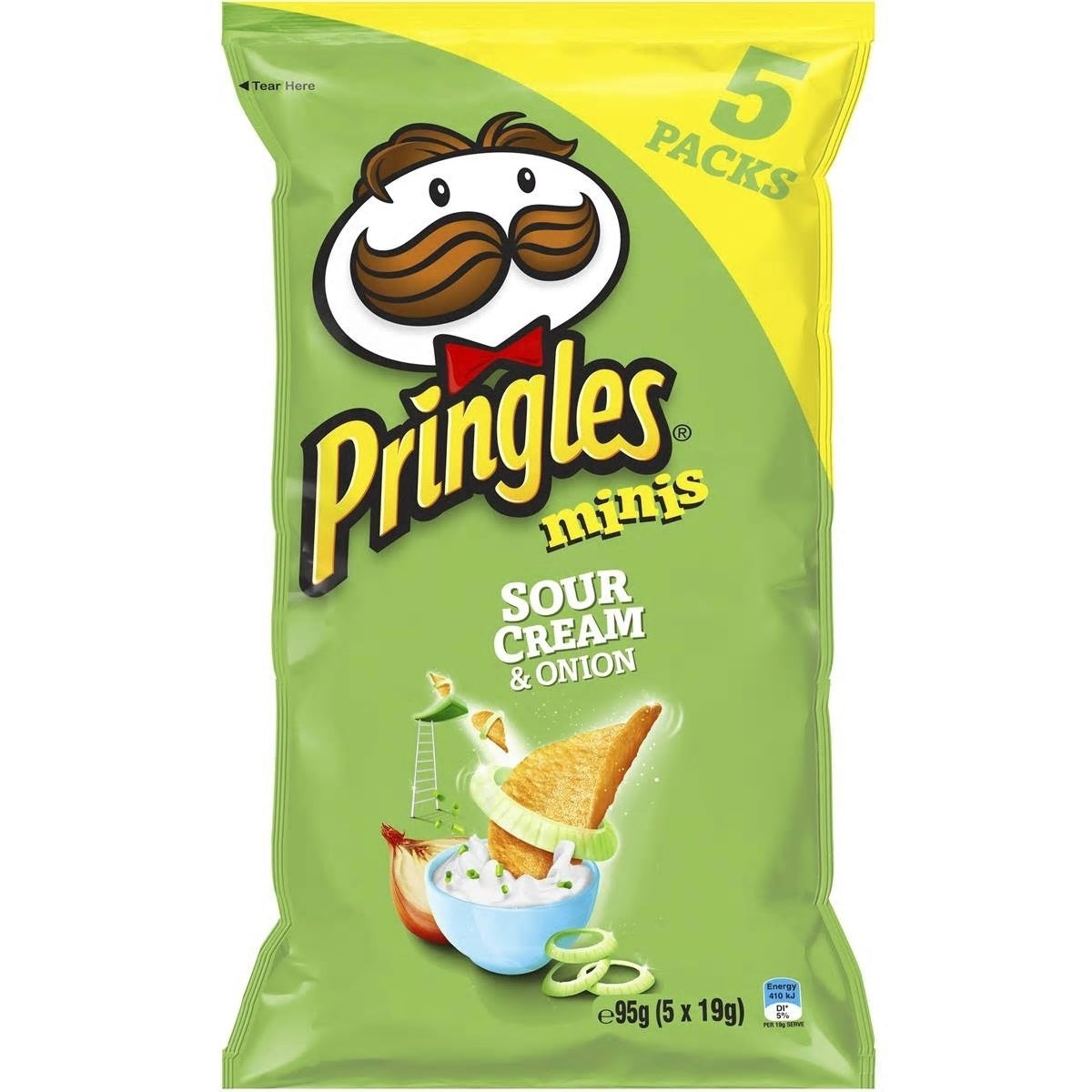 Pringles Minis Sour Cream & Onion 5pk