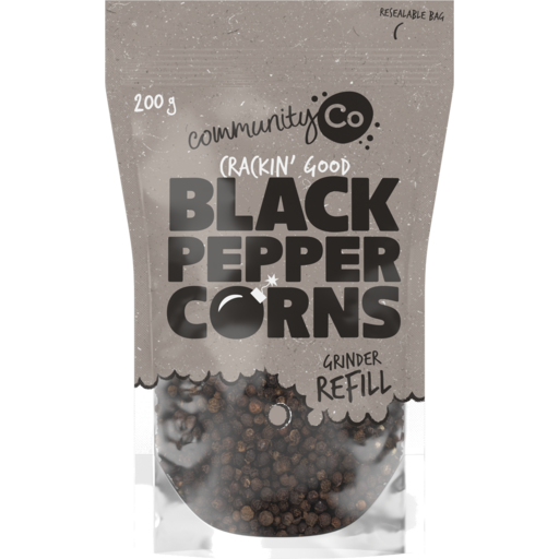 Community Co Black Peppercorn Refill 200g