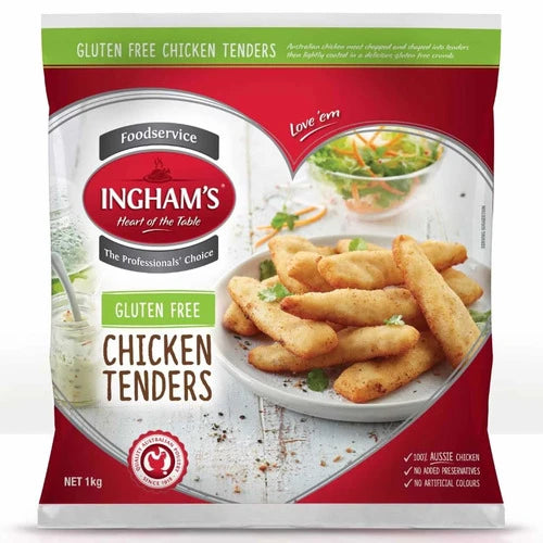 Ingham's Chicken Breast Tenders Gluten Free 1kg
