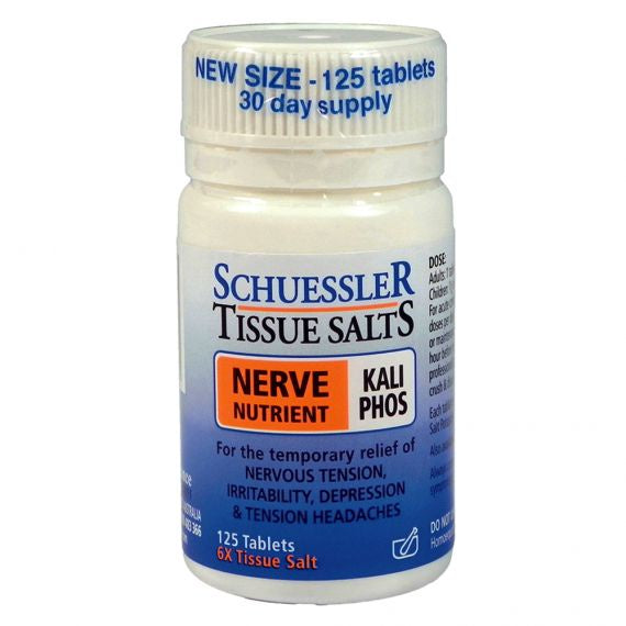 Schuessler Tissue Salts Kali Phos 125 Tablets