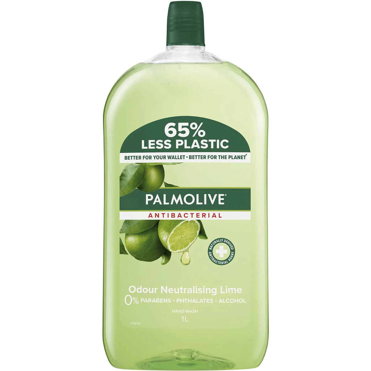 Palmolive Antibacterial Hand Soap Refill Lime 1L