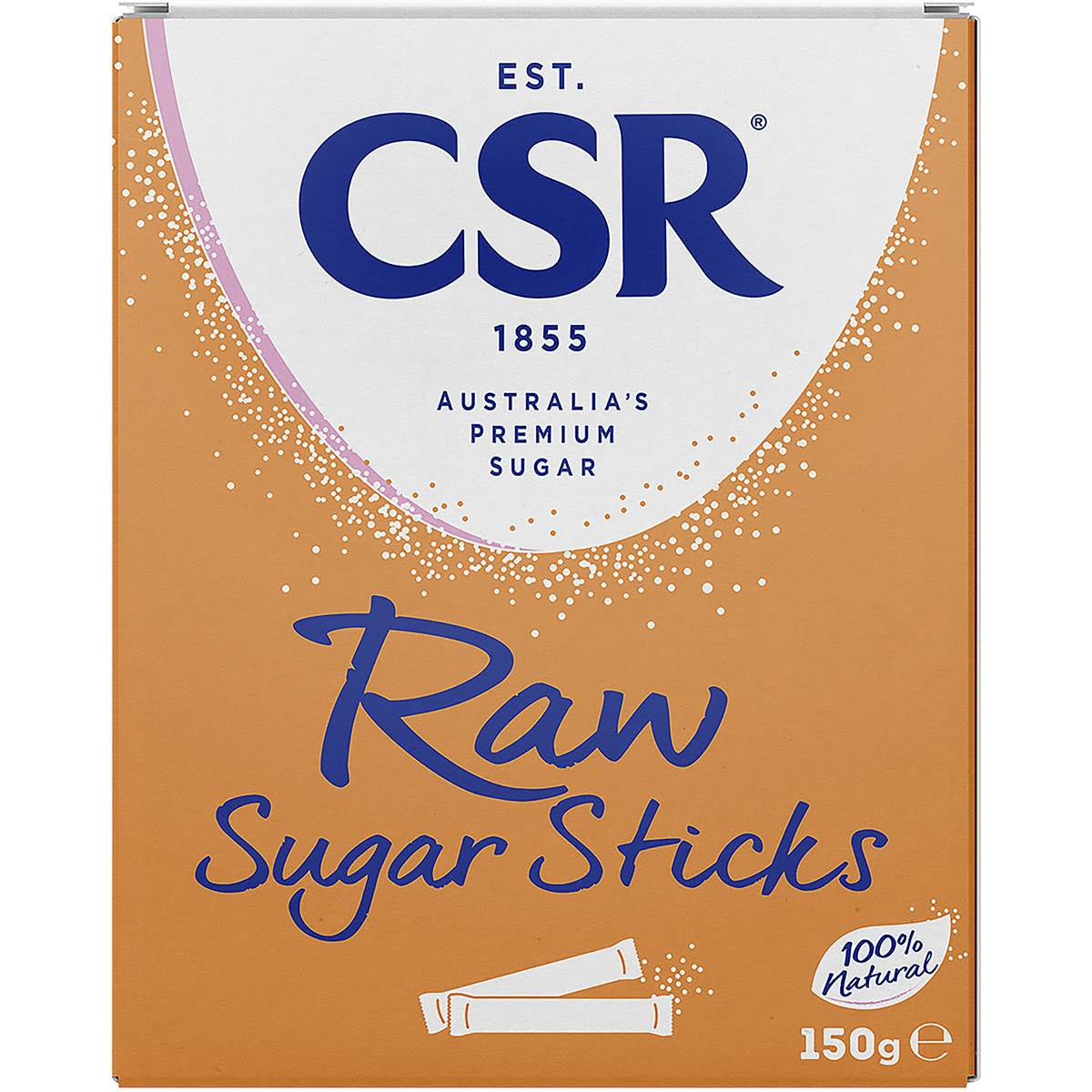CSR Raw Sugar Sticks 50pk