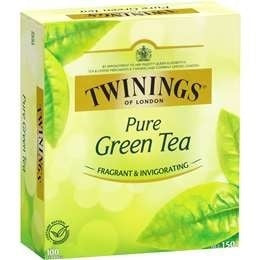 Twinings Pure Green Tea Bags  100pk