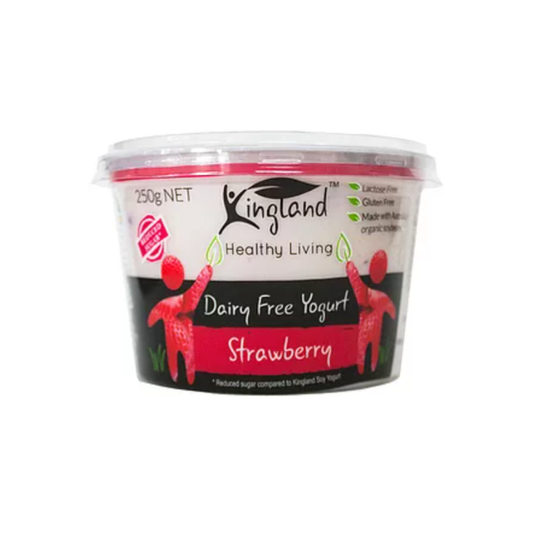 Kingland Dairy Free Yoghurt Strawberry 250g