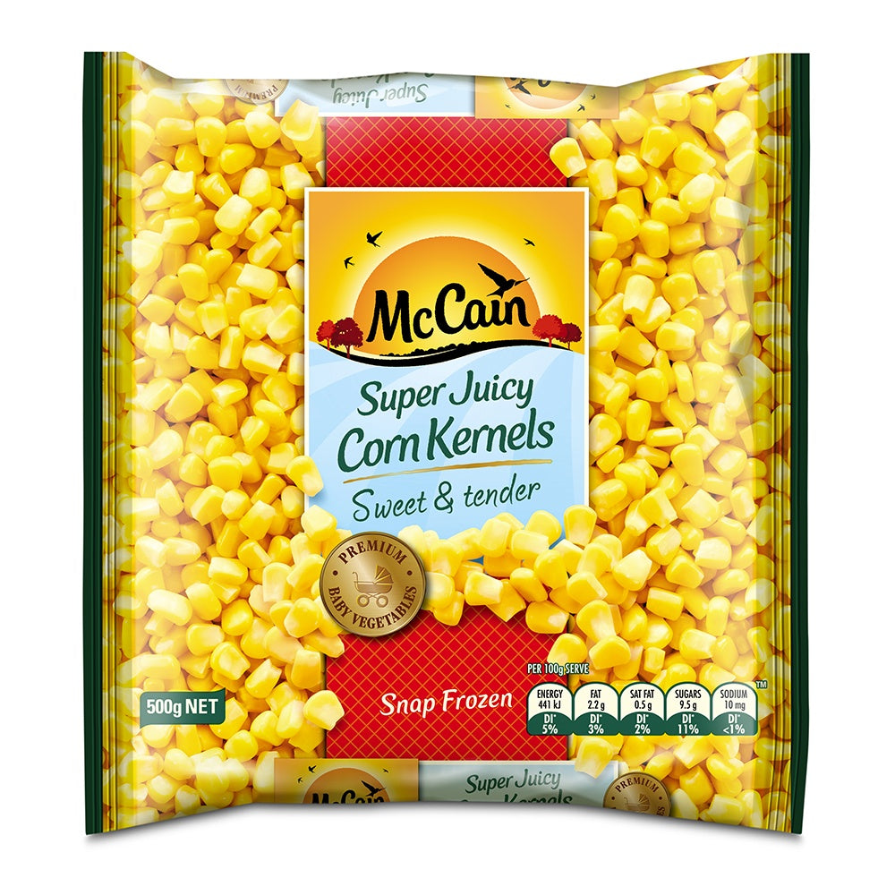 McCain Super Juicy Corn Kernels 500g