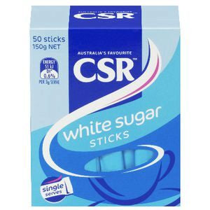 CSR Sugar Sticks White 3gm 50pk