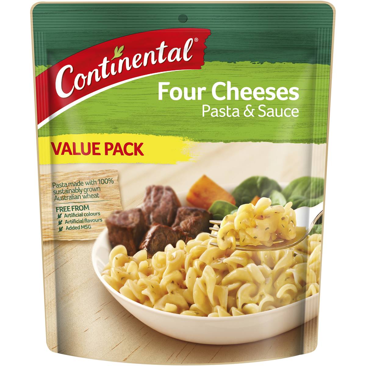 Continental Four Cheese Pasta & Sauce 170g