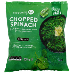 Community Co Frozen Spinach 250g