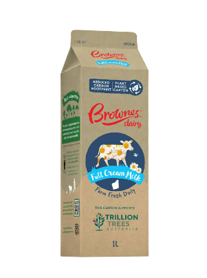 Brownes Lactose Free Full Cream Milk 1L