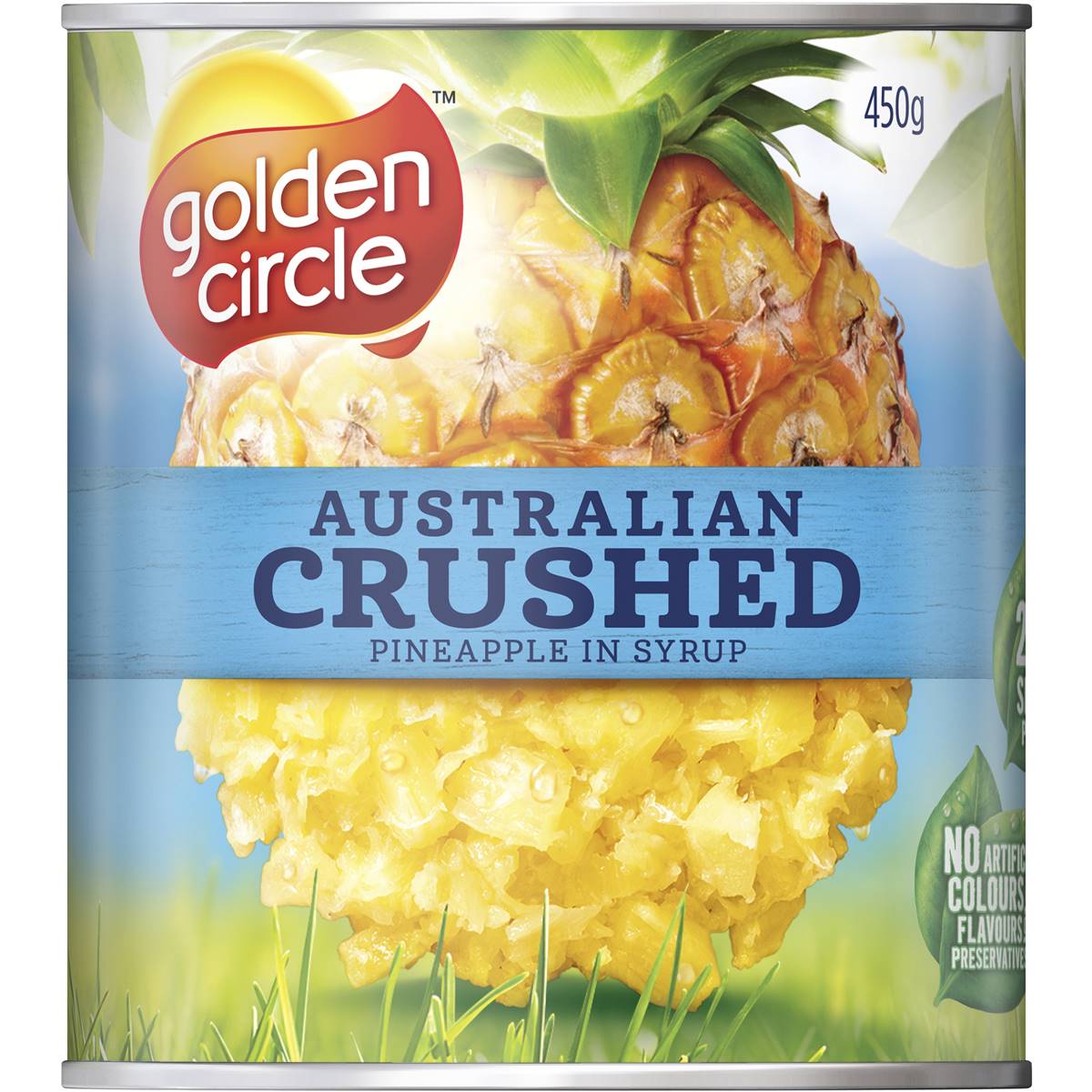 Golden Circle Australian Crushed Pineapple In Syrup 450g