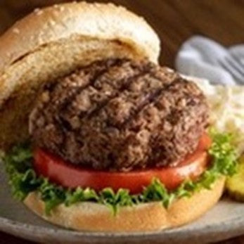 Gourmet Burger with White Roll - (Uncooked) Serves 10 (Business Lunch)