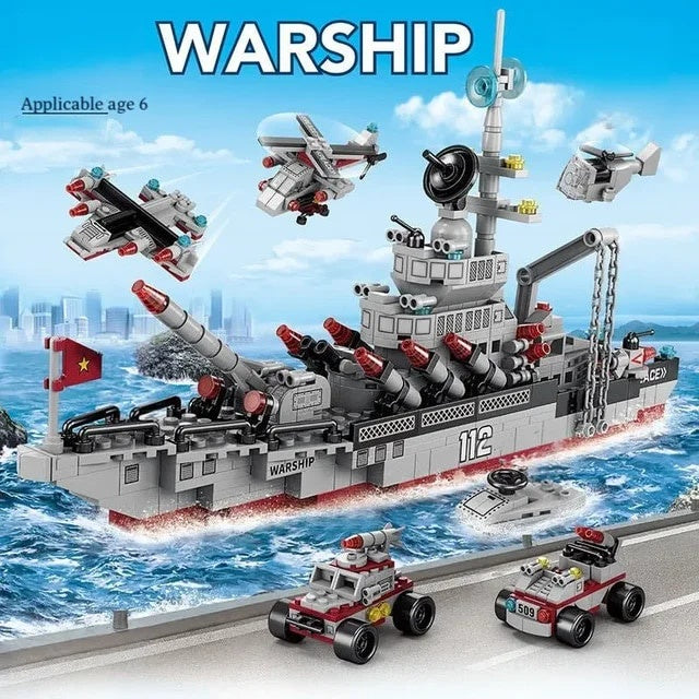 Building Blocks Warship