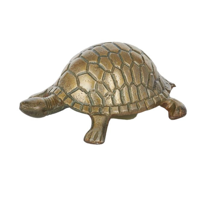 Todd Turtle Gold Sculpture