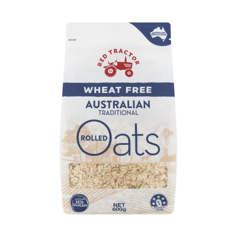 Red Tractor Wheat Free Rolled Oats 600g