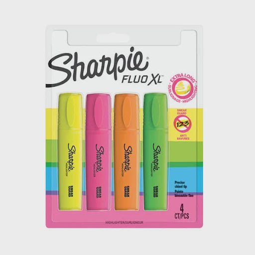 Sharpie FluoXL 4 colour