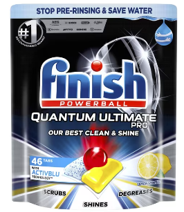 Finish PowerBall Quantum Ultimate Pro Lemon 46pk