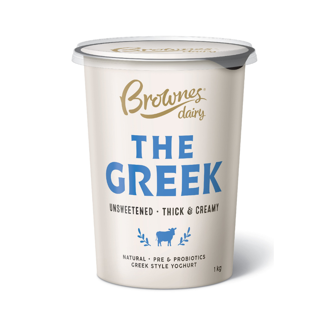 Brownes The Greek Thick & Creamy Yoghurt 1kg