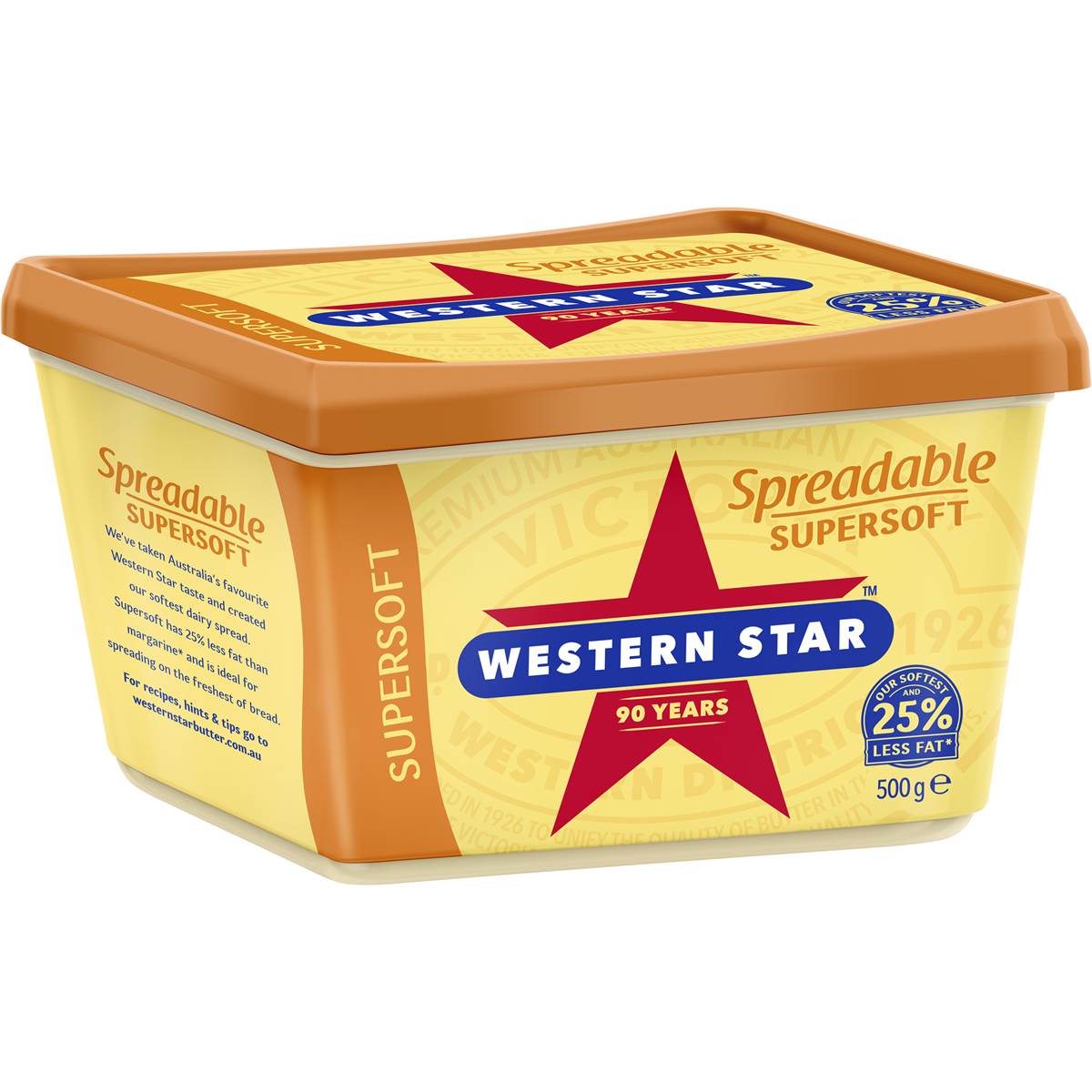 Western Star Butter Spreadable Supersoft 500g