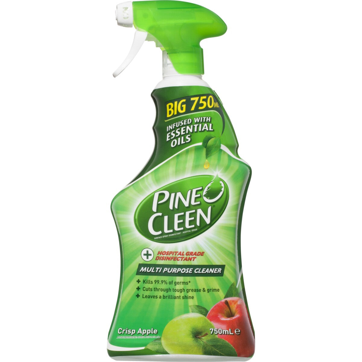 Pine O Cleen Trigger Spray Crisp Apple 750mL