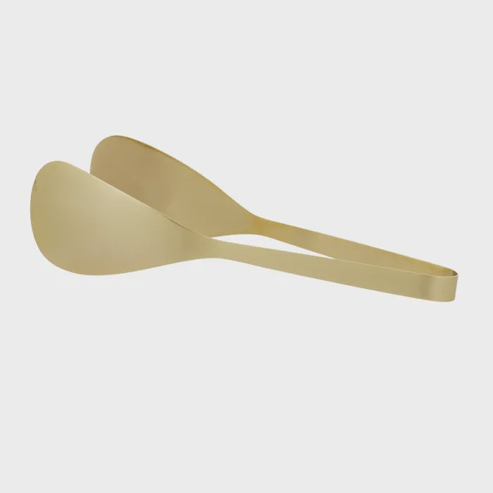Auric S/S Gold Tongs 25cm
