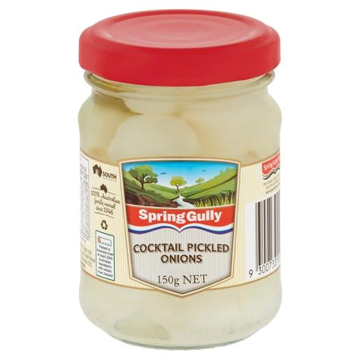 Spring Gully Cocktail Pickled Onions 150g