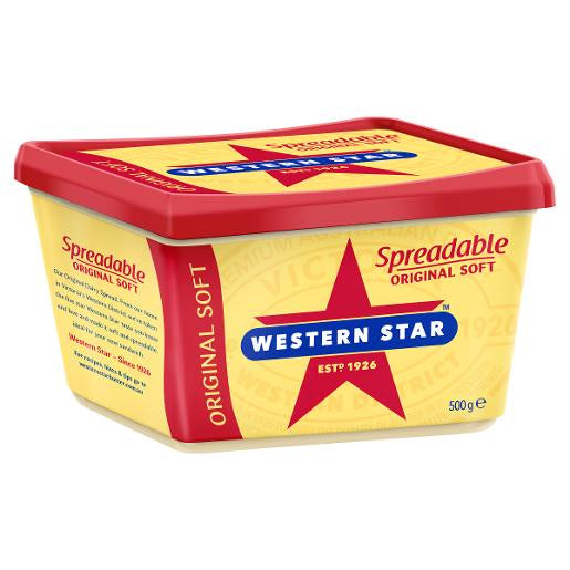 Western Star Spreadable Butter Traditional 500g