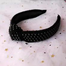 Headband Black Pearl