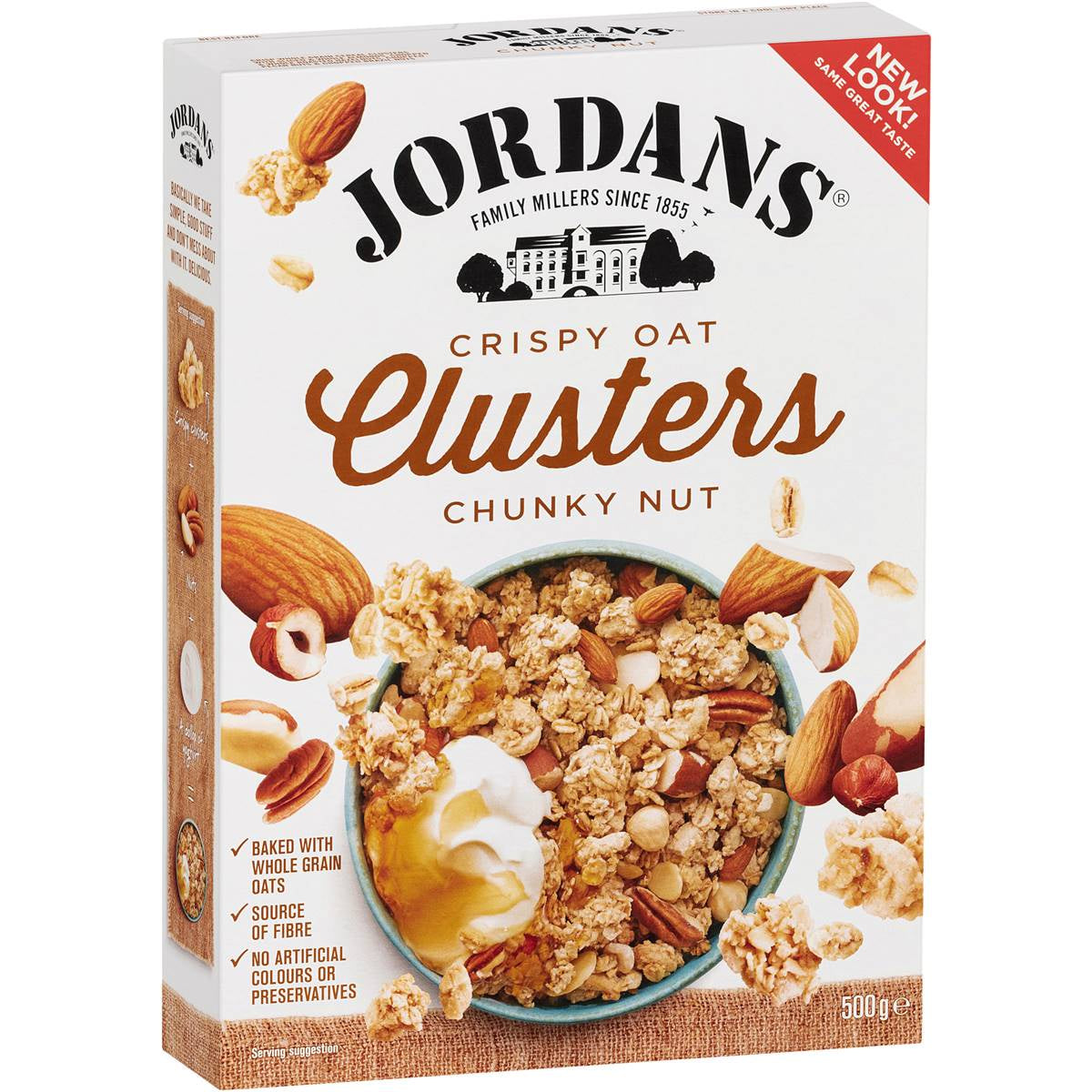 Jordans Chunky Nut Crispy Oat Clusters 500g