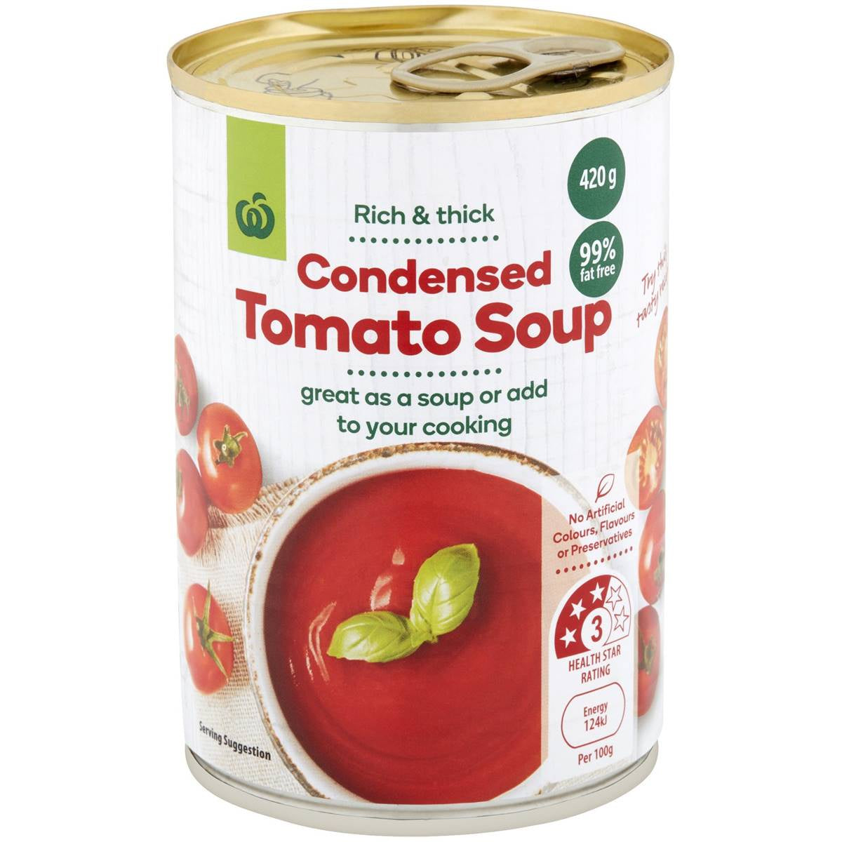 Woolworths Tomato Soup 420g
