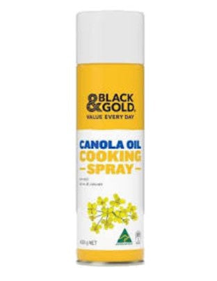 Black & Gold Canola Oil Spray 400g