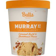 Bulla Murray St Caramel Swirl & Shortbread Pieces 1L