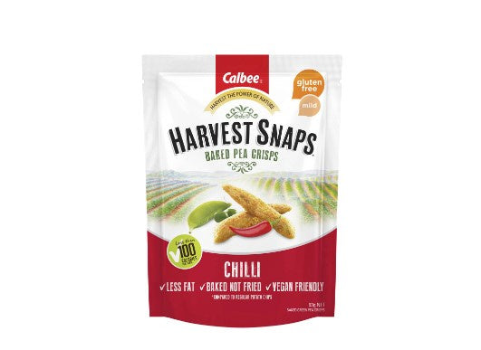 Harvest Snaps Chilli Pea Crisps 120g
