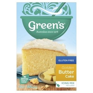 Green's Golden Butter Cake Mix GF 470g