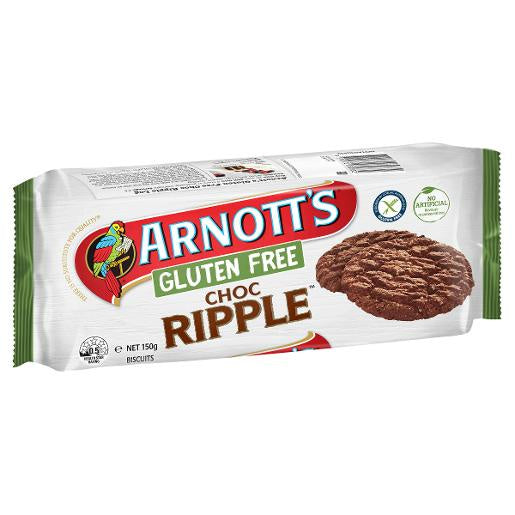 Arnott's Chocolate Ripple Gluten Free 150g