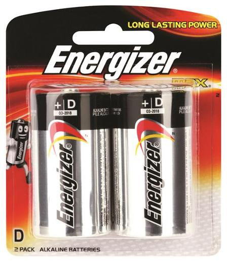 Energizer Batteries Max D 2pk