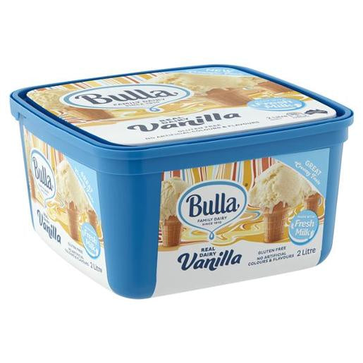Bulla Ice Cream Vanilla 2L