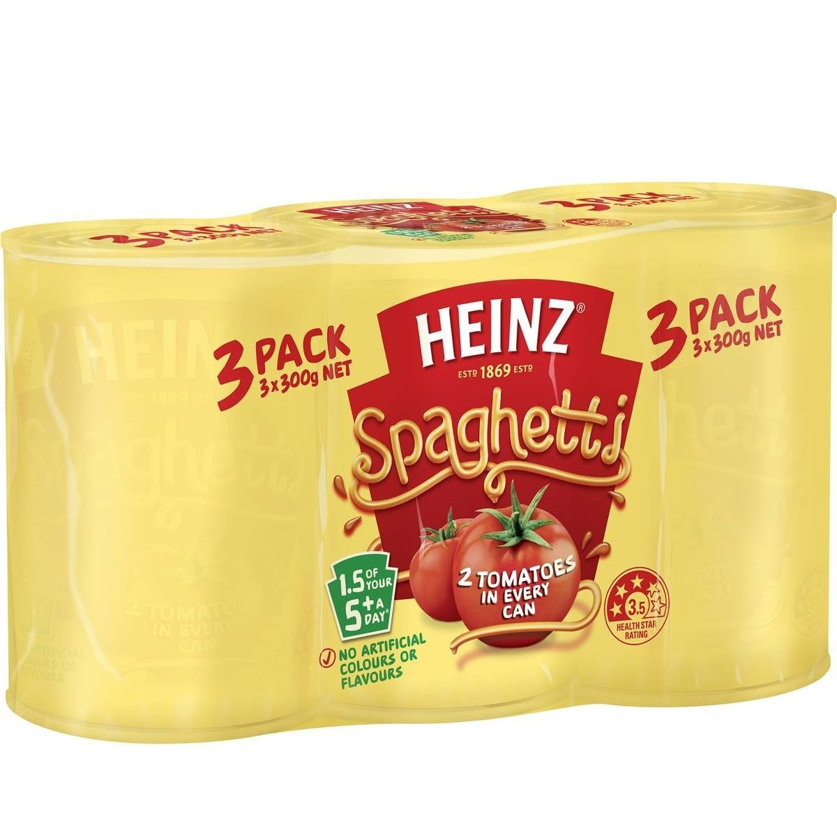 Heinz Tomato Spaghetti 300g 3pk