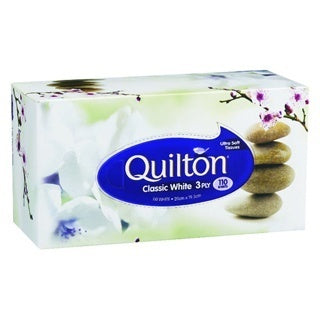 Quilton Facial Tissues 110pk